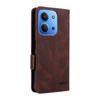 For Xiaomi Redmi 15C 4G (Global) (171mm)/Poco C85 4G (171mm) Case Leather Wallet Flip Phone Cover with Hardware Decor