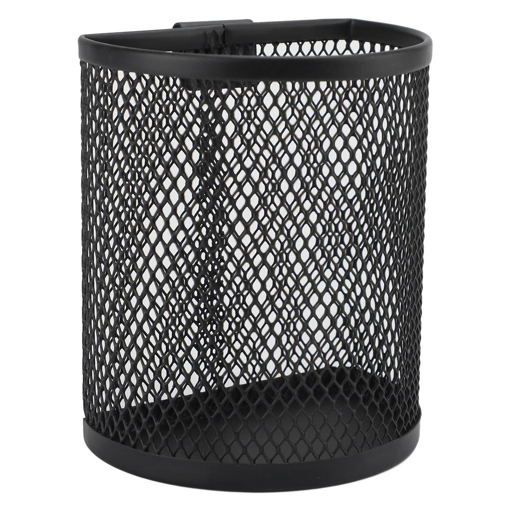Metall-Stifthalter mit Haken Große Kapazität Aufhängbare Netz-Metall-Stiftbecher Schreibtisch-Organizer für Büro Scho