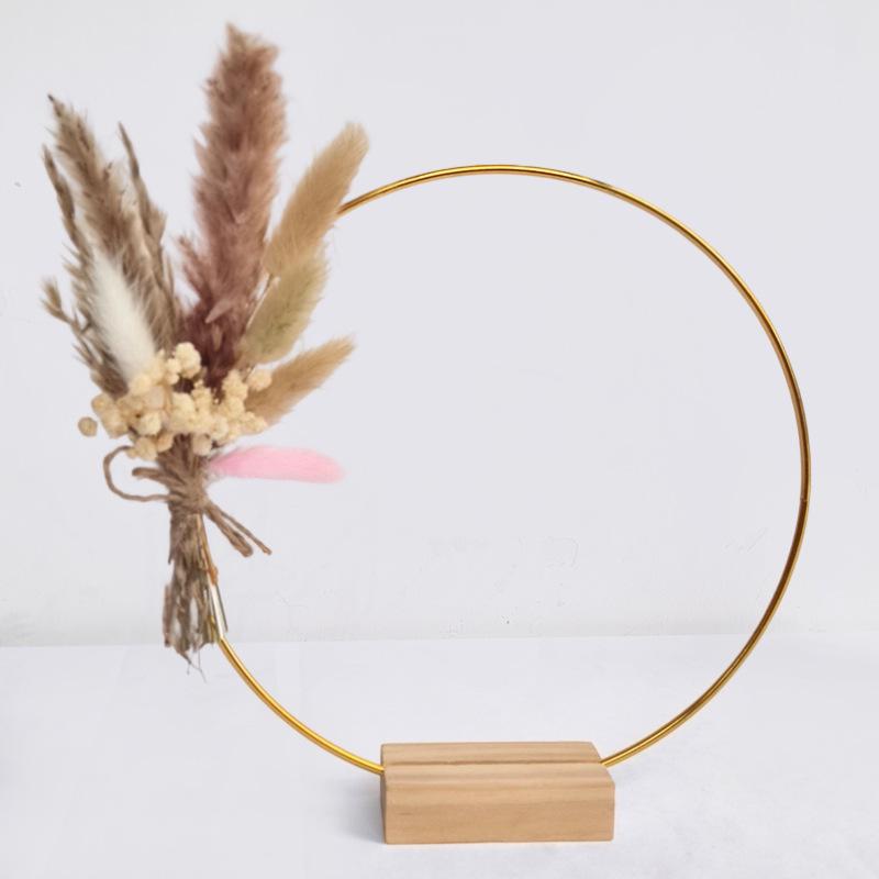 Immortal Flower Iron Art Tassel Fan DIY Hanging Ornament Material Pack - Handmade Gift