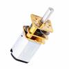 2 Pcs Gear Motor 6V 300RPM Speed Reduction Gear Motor with Metal Gearbox for Replacement
