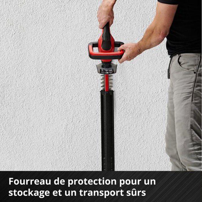 Einhell taille-haies sans fil gc-ch 18/40 li solo pxc (18v, longueur de coupe 40 cm) livré sans batterie ni chargeur