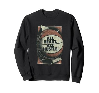 Basketball Alles Herz Alles Mühe Motivation Hustler Grind Trainer