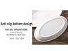 Extra Large Oval Thickened White Ceramic Fish Plate for Commercial Restaurant or Hotel Use
