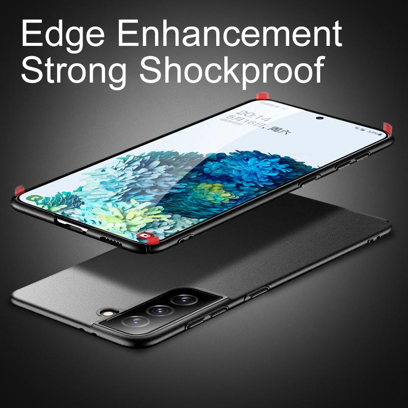 Husa din spate tare mata de lux pentru Samsung Galaxy S23 S22 S21 S20 Note 20 Ultrs S10 S8 S9 10 Plus 9 8 Carcasa subtire ultra subtire