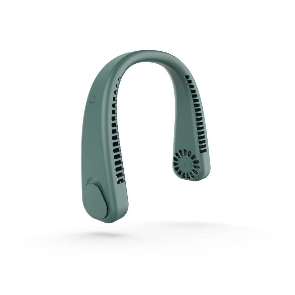 3 Speed Settings Mini Neck Fan Portable Wearable Fan High Quality Bladeless Neck Fan Home Use