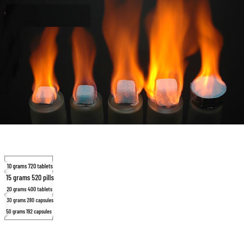 Solid Alcohol Fuel Wax Blocks