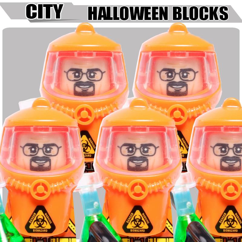 

Город Хэллоуин Фигурки Солдат Конструкторы Вид Улицы Скелет Черная Защитная Одежда Аксессуары Призрака Кирпичики Подарки Игрушка