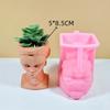 Goddess Flower Pots Silicone Mold Concrete Plaster Candle Holder Molds Crystal Epoxy Resin Mold DIY Handmade Craft Decor