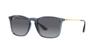 RB4187F CHRIS 6592T3 Transparent Blue 54 Sunglasses Ray-Ban