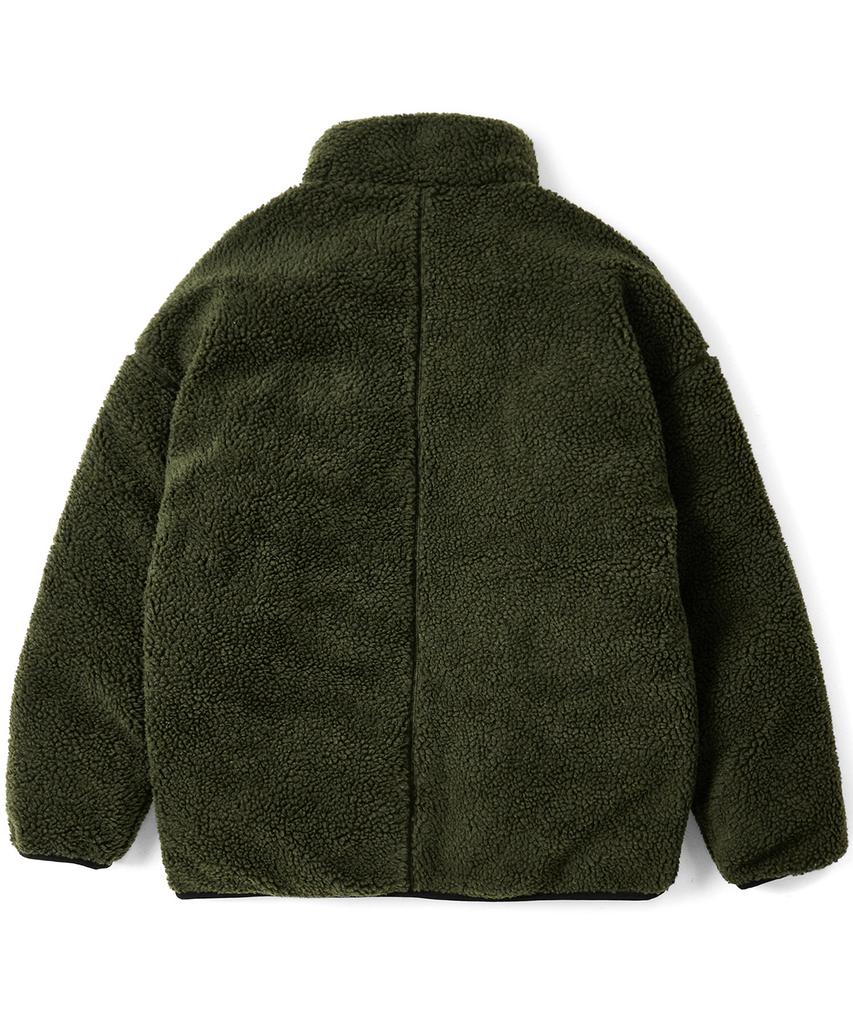 Kulte 825 Reversible Sherpa Padded Jacket Khaki