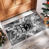 Tappeto in Velluto di Cristallo con Stampa del Derby County Football, Comodo Assorbente d'Acqua Antiscivolo Tappeto per Pavimenti Interni