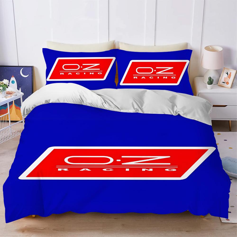 Fashion O-Oz Racing Duvet Cover Set Soft Wash Bed 3 Piece Summer Comfortable Student Dormitory Home Baby Bedding Best Seller