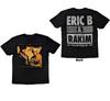 VTG Eric B. & Rakim Band Let The Rhythm Begin T-shirt en coton noir JU117