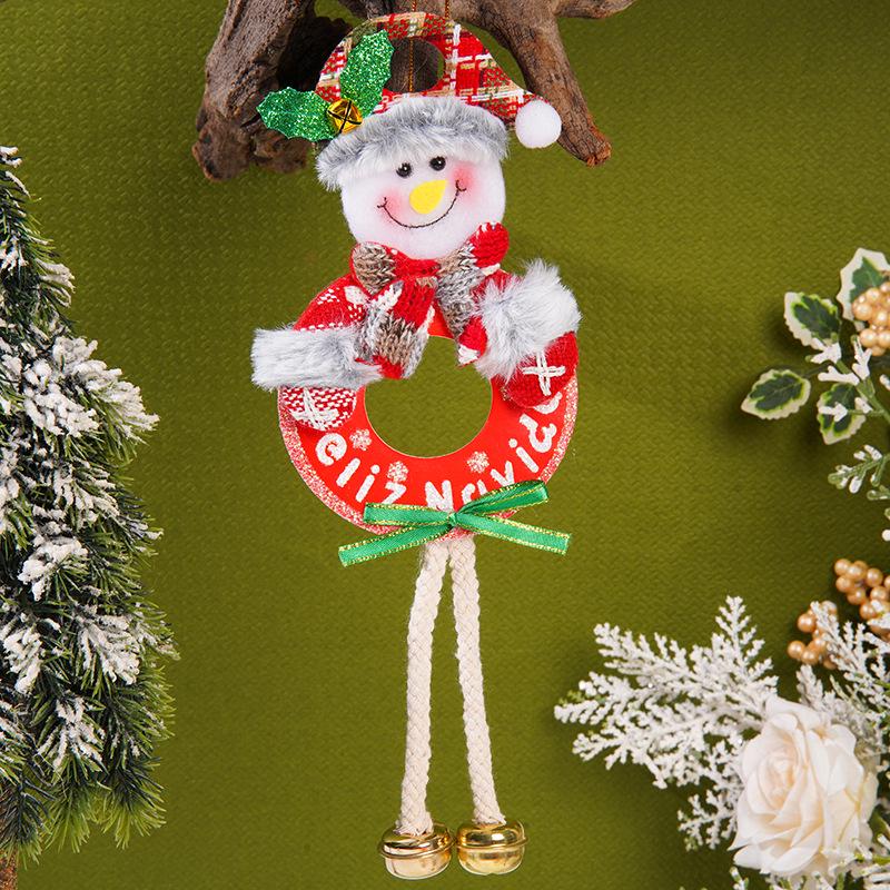 Christmas Fabric Doll Ornaments Collection - Small Hanging Tree Decorations & Gifts