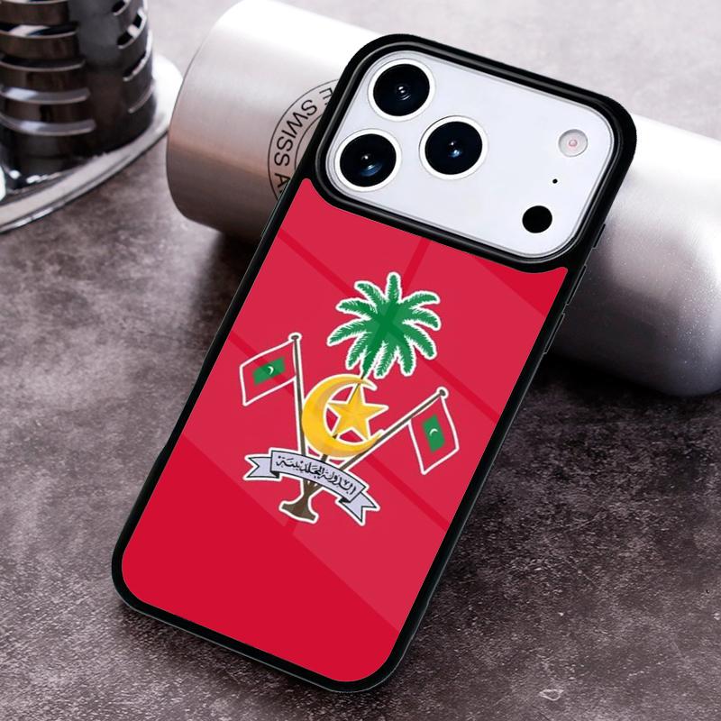 

Maldives Passport Phone Case for iPhone 17 16 15 Pro Max Air 14 13 12 11 Plus Shockproof Capa Cover iPhone 14