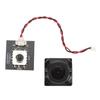 FPV Mikro Kamera 1200TVL WDR 2,1 mm 125 Grad Weitwinkelobjektiv DC 5-35V PAL NTSC Umschaltbar für Quadcopter Drohne Schwarz