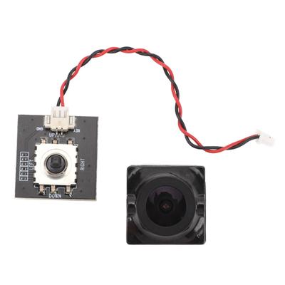 FPV Mikro Kamera 1200TVL WDR 2,1 mm 125 Grad Weitwinkelobjektiv DC 5-35V PAL NTSC Umschaltbar für Quadcopter Drohne Schwarz