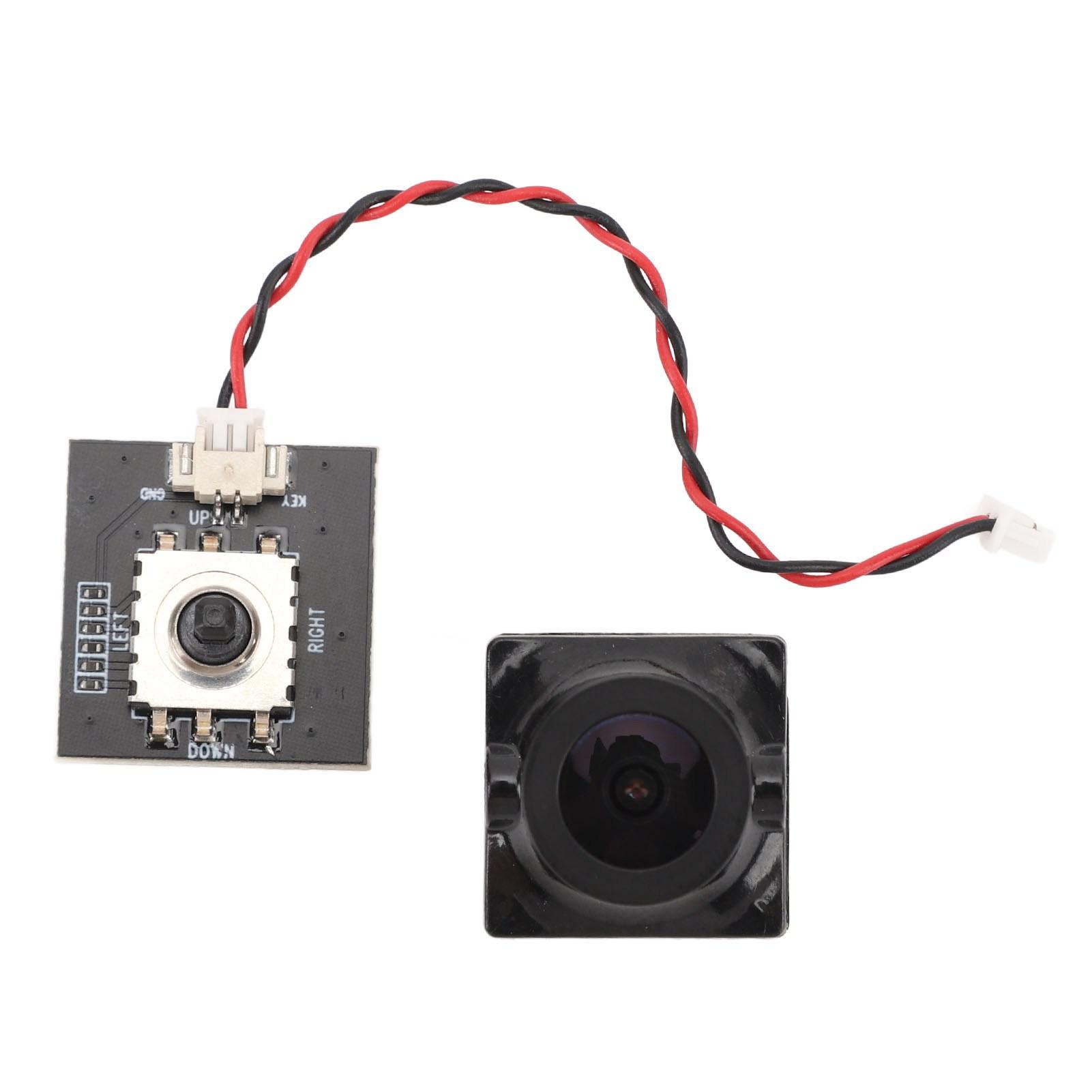 

FPV Микрокамера 1200TVL WDR 2.1мм 125 градусов Широкоугольный объектив DC 5-35В Переключаемая PAL NTSC для квадрокоптера дрона Черный