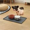 Anti overflow Pet Accessories Non-stick Dog Bowl Mat Pet Placemat Dog Feeding Mat Cat Feeder Mats