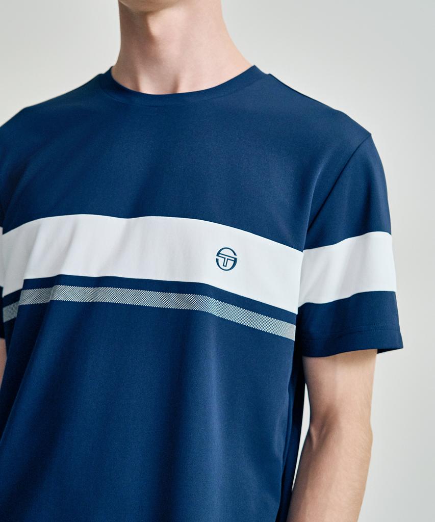 SERGIO TACCHINI M Rayfresh Damarindo Pique Short Sleeve T-Shirt