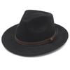 Hot-selling Suede Tweed Hat, Denim Top Hat, European and American Retro Panama Felt Hat