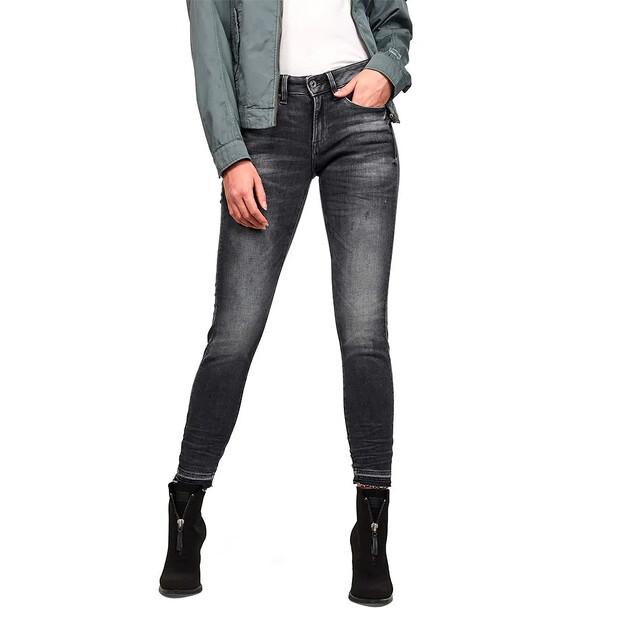 

G-Star 3301 Mid Waist Skinny Ripped Edge Ankle джинсы 25/34