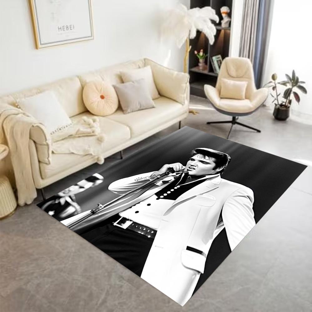 Elvis Presley Performance Carpet Perfect for Kitchen Bedrooms Hallway Living Rooms Antislip Carpet Office home decor
