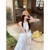 High-end Summer New Chic Sleeveless Dress, Thin and Versatile A-shaped Long Dress, Age-reducing Temperament Vest Skirt