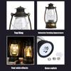 Luces parpadeantes de llama Linterna vintage Batería Linternas decorativas Para el hogar Exterior Noche Patio Jardín Tiendas de campaña Apagones Senderismo