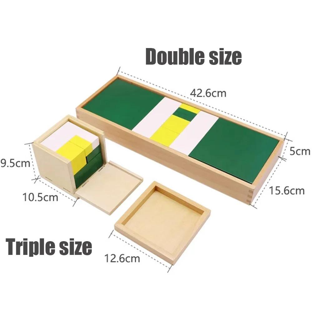 Non-Toxic Montessori Math Teaching Binomial Trinomial Kids Wooden Toys Sensory Play Math Learning Toys For Kids 3+ Years Old Educational