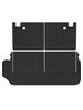 Ruiya Faltbare Neue Toyota Land Cruiser 250 Kofferraummatte Rücksitzmatte Land Cruiser 250 Kofferraumwanne 3D Kofferraummatte Wasserdicht TPE Material Fleck