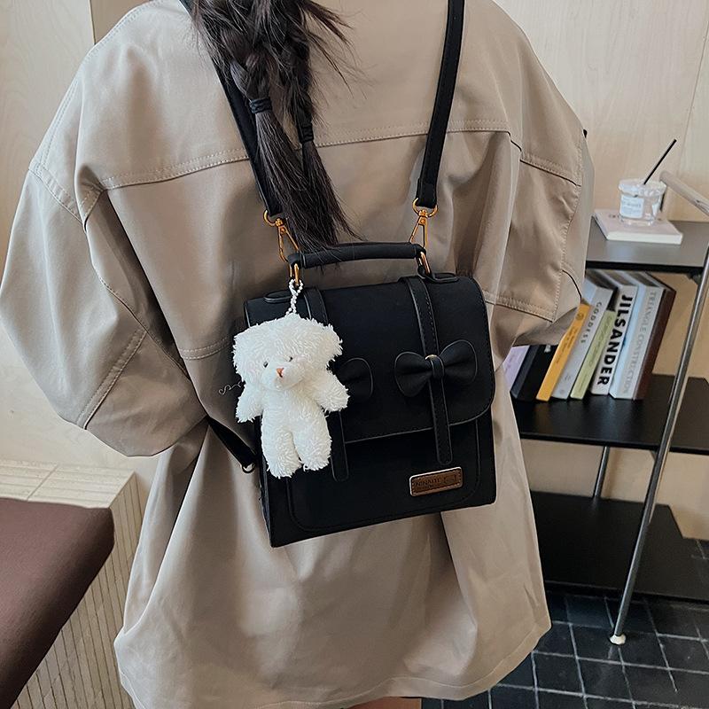 

Рюкзак Женский Модный Повседневный Нишевый Дизайн Студенческий Школьная Сумка Корейская Версия ins Уличный Тренд Дорожный Рюкзак чёрный