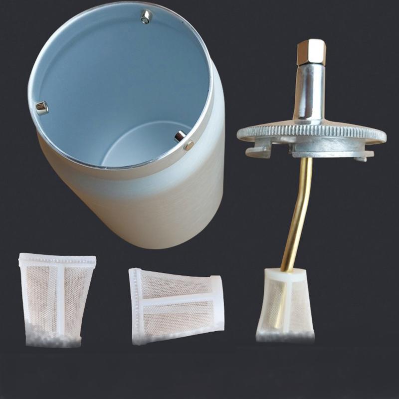 5Pcs Brand Wholesale Suctiom Spray Gun Filter Pot With Straw Nylon Filter W-101 W-71 Air Paint Spray Gun Filter