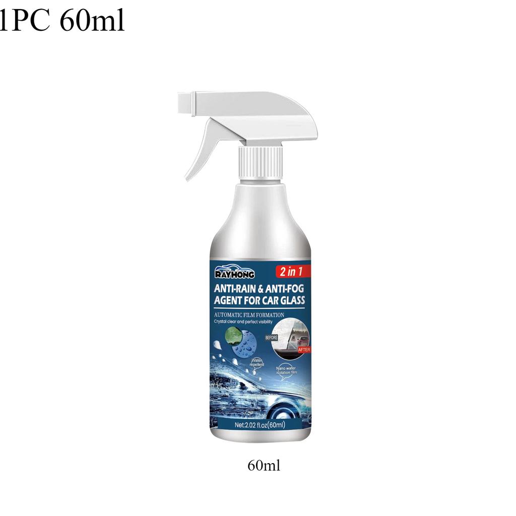 Windshield Coating Agent Antifogging and Rainproofing Agent for Automobile Glass Cleaning Defogging and Waterproof Spray Gadget