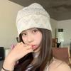 Breathable Beanies Hat Spicy Girl Knitted Hat Retro Sunscreen Cap  Spring and Summer