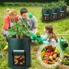 With Handles Garden Planting Bag Planting Nursery Pot  Vegetable Tomato Potato Flower