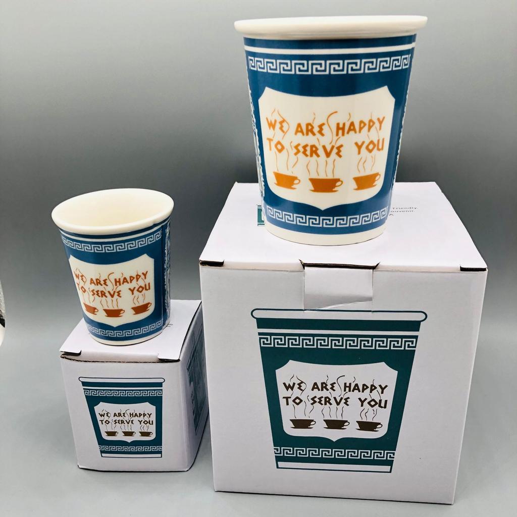 90-300ml Ceramic Cup We Are Happy To Serve You Coffee Cup For Kitchen Coffee Shop Restaurant,Latte Mug,Drinkware Gift Souvenir
