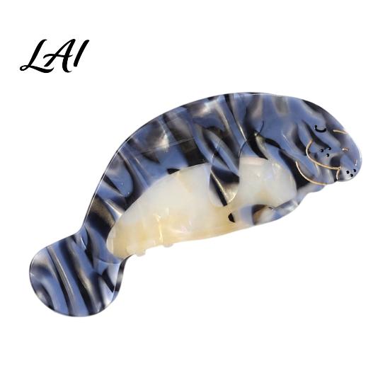 Fashionable Hairpins for Women Sea Animals Hair Claw Clip Women Elegant Ocean Theme Hairpin
