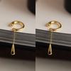 Simple Personality Tassel Drop Pendant Ear Bone Clip  Feminine Exquisite Party Accessories