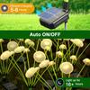 Solar Lights Outdoor 2Mode LED Solar Mushroom Light Waterproof Decor Yard Patio Pathway Jellyfish Lamps for Garden Decoration