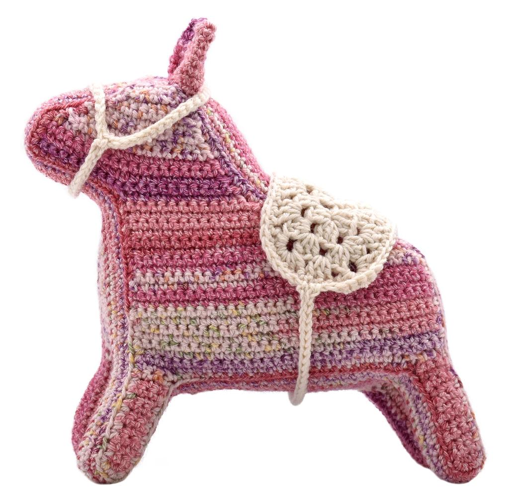 NASKA Amigurumi Kit Lana the Horse (using Knifemela Anares Medium) HT-34 Design by Elta Design (Hiroko Takeda)