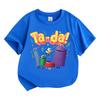 Maglietta Storybots Kawaii Bambini Ragazzi Ragazze Abbigliamento Top Manica Corta Sportiva Moda Streetwear Magliette Manga/Fumetti