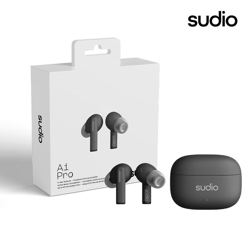 

SUDIO A1 Pro Active Noise Cancelling Bluetooth Earbuds