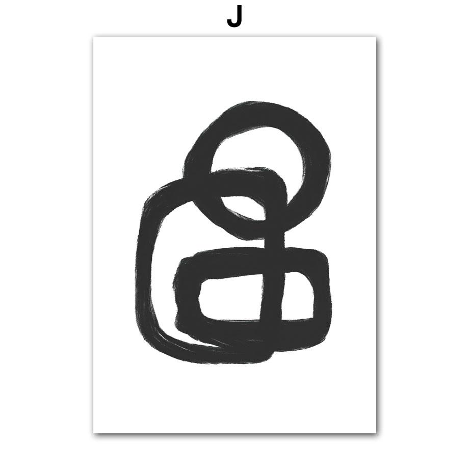 Black Lines Drawing Girl Body Rainbow Abstract Posters Prints Wall Art Canvas Painting Hotel Bar Pictures For Living Room Decor