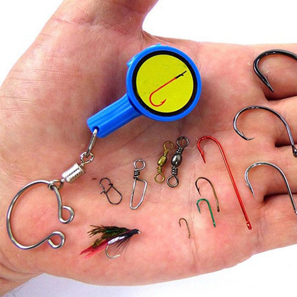 Fishing Knot Tying Tool Tackle Easy to Use and Convenient to Carry Fishing Gadget Suitable for Tying Line to Hooks