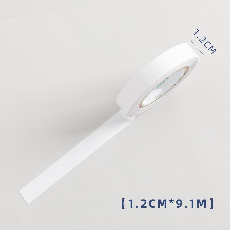 

1pcs Double Sided Adhesive Tape 9/12/18/24mm 10Y Strong Glue Paper Made Tapes for Journal Home DIY Art Craft Stickers A6590