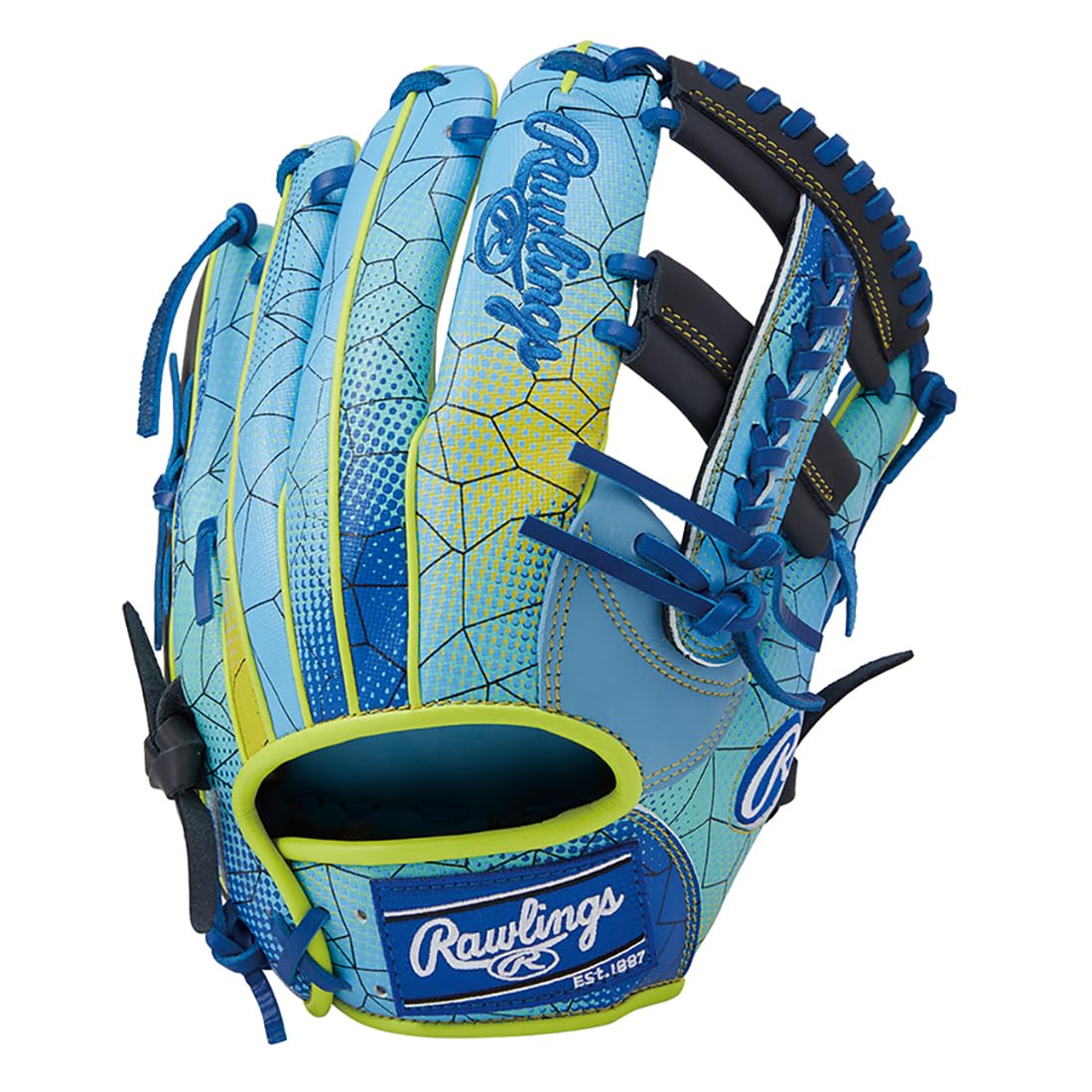 

Rawlings Baseball Glove Adult Softball GRAPHIC 2023 Size GR3FHGCK4 throwers HOH® [For Infielders] 11.5 Saxophone/Navy For right-handed