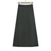 2025 Light European Fashion Half Body Skirt European And American Women'S Wear New Style Elastic Waist Drop A-Line Skirt Long Skirt