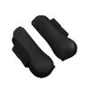 2 Pcs Horse Tendon Boots Set Soft Prevent Slip Cushioning PU Shell Tendon Guard Boots for HorsesBlack Front Legs XL