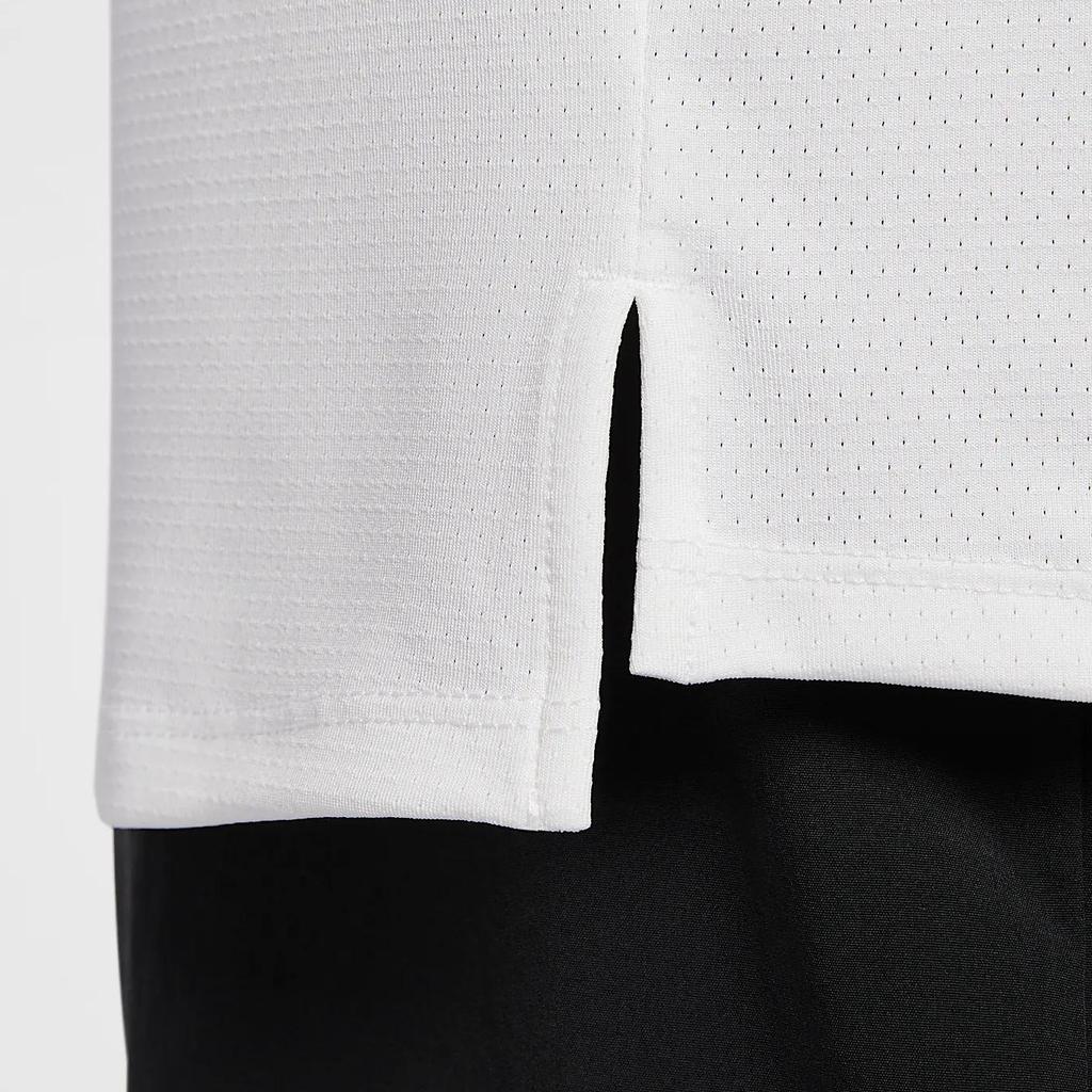 Nike Court Advantage Dri-Fit Fashion Comfortable Casual Solid Color Short Sleeve Quick-Dry T-Shirt Men Tops White FZ6908100